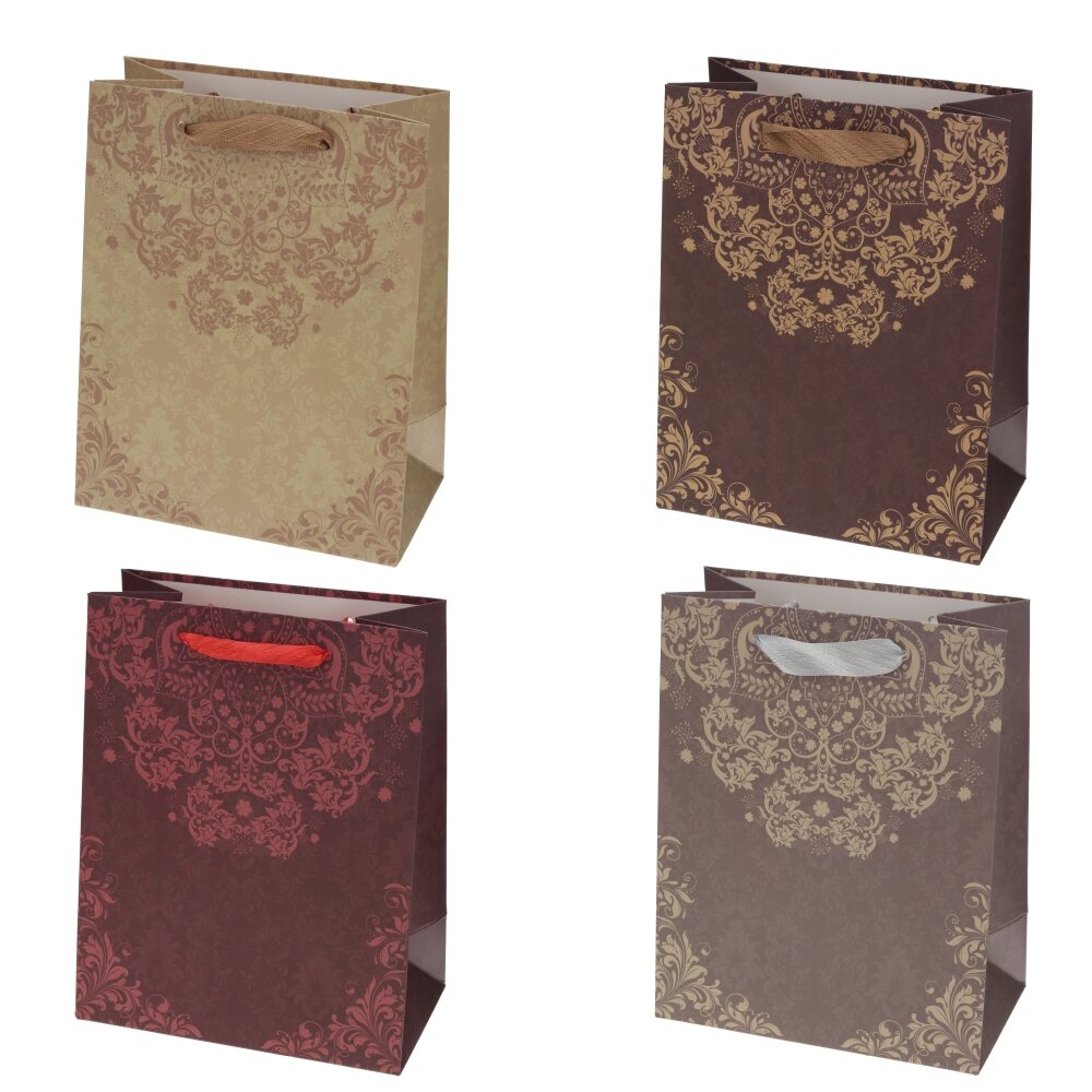 Пакет подарочный (бумага 230г/м2, блок микс 12шт), L18 W8 H23 см, 4в. Пакет подарочный (бумага 230г/м2, блок микс 12шт), L18 W8 H23 см, 4в.