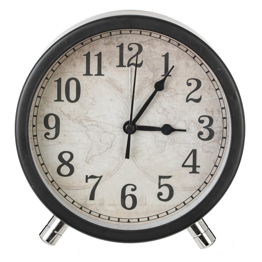 Будильник (1xАА н/п), L16 W6 H17 см Будильник (1xАА н/п), L16 W6 H17 см