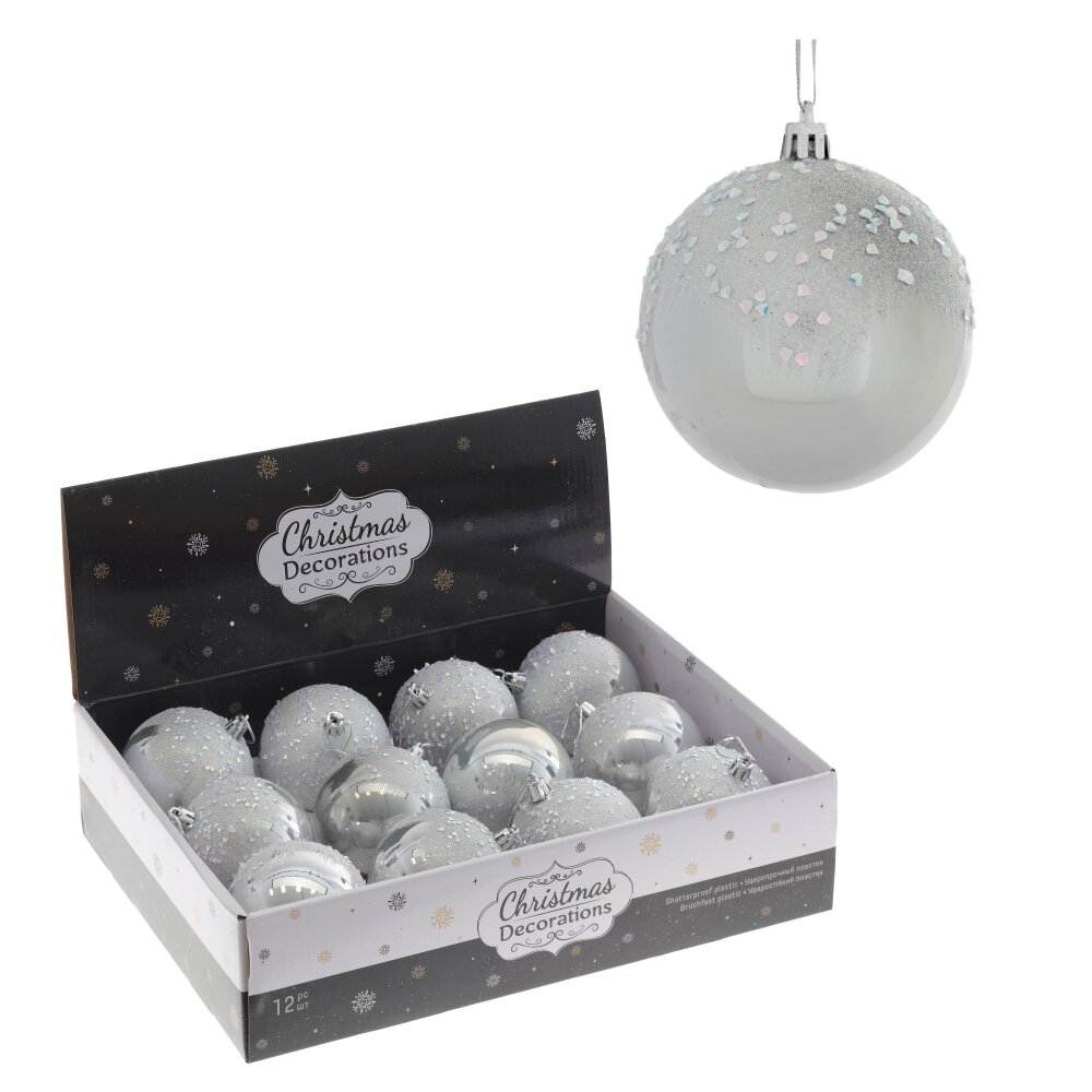 Набор из 12шт Украшение новогоднее 