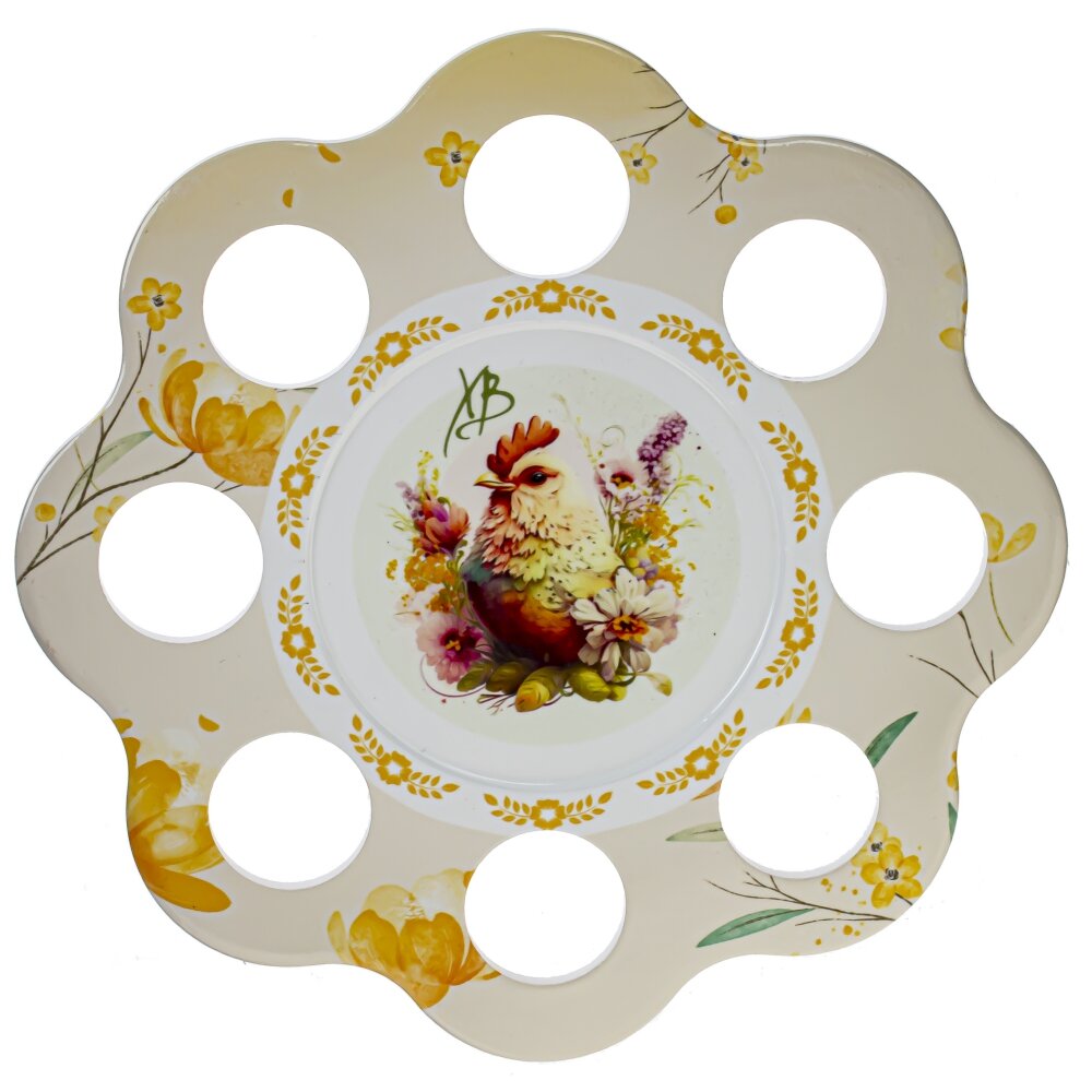 Подставка для 8-ми яиц, L22 W22 H1 см Подставка для 8-ми яиц, L22 W22 H1 см