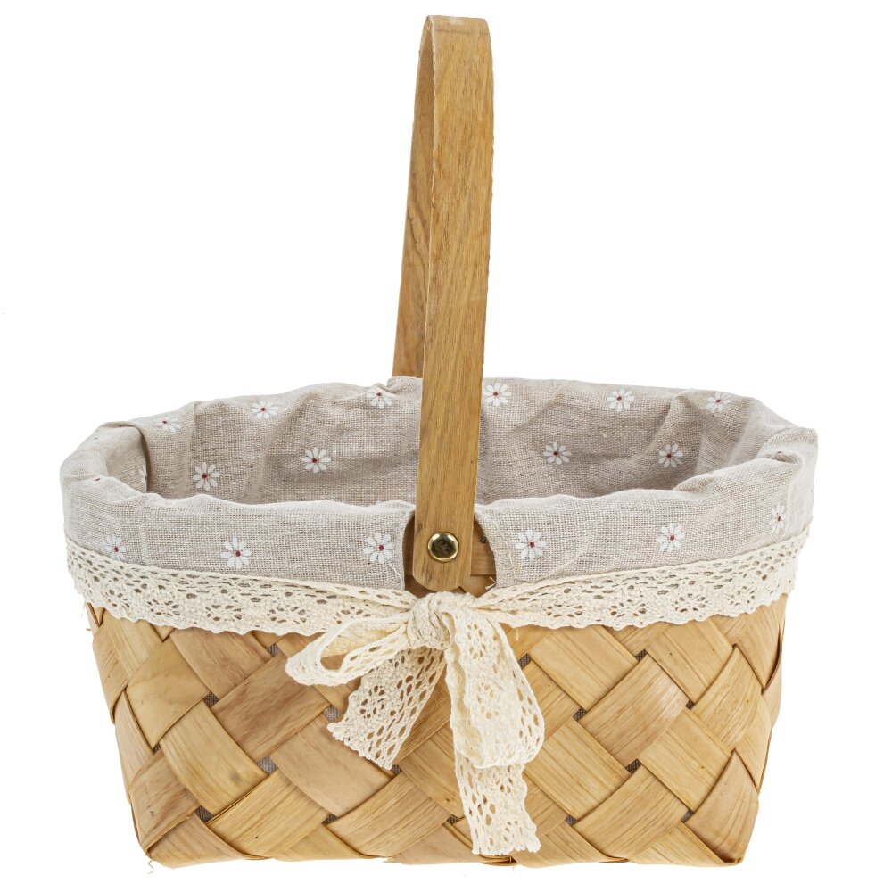 Корзина, L26 W20,5 H28,5/14 см