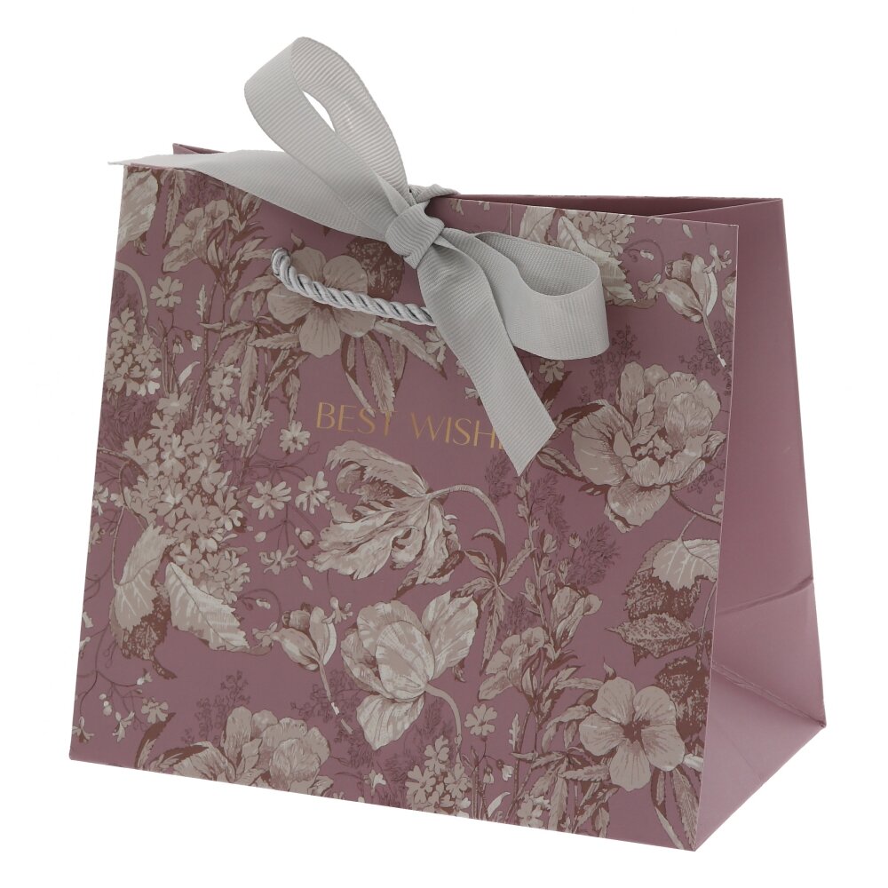 Пакет подарочный XS (бумага 210г/м2, блок 12шт), L18 W10 H16 см