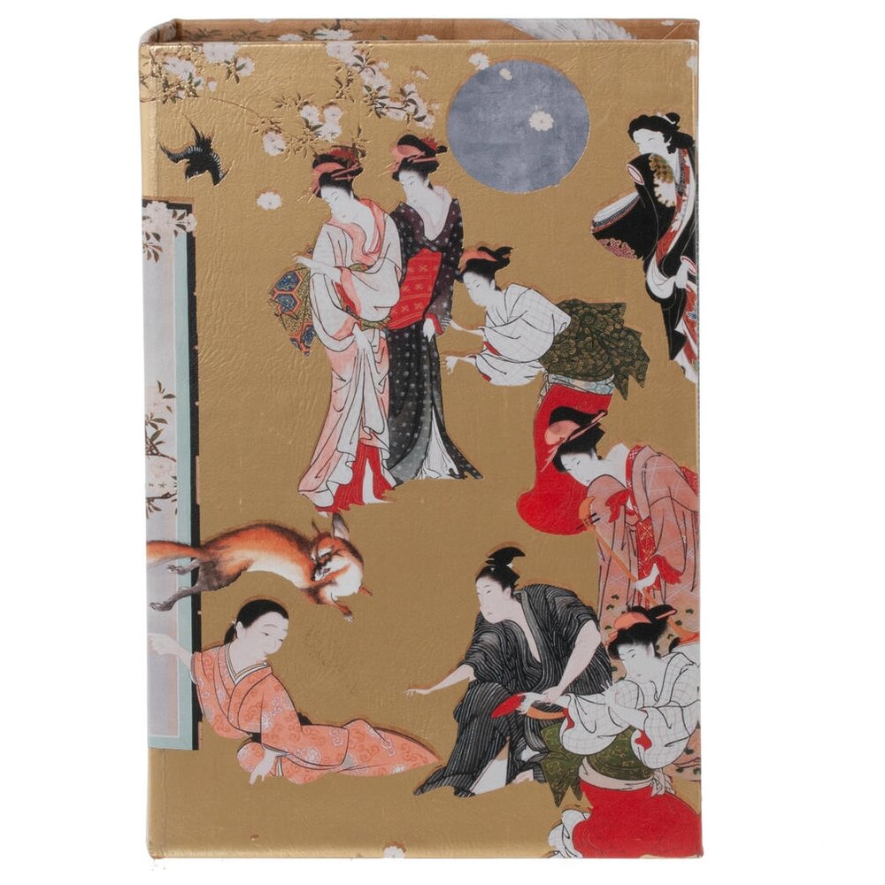 Шкатулка-книга, L18 W6,5 H27 см
