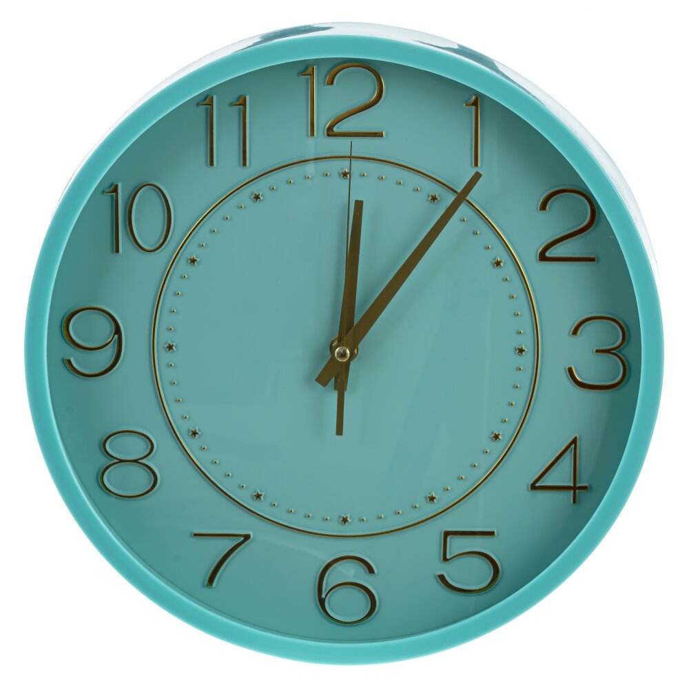 Часы настенные декоративные, L29,5 W4 H29,5 см, (1xАА не прилаг.)