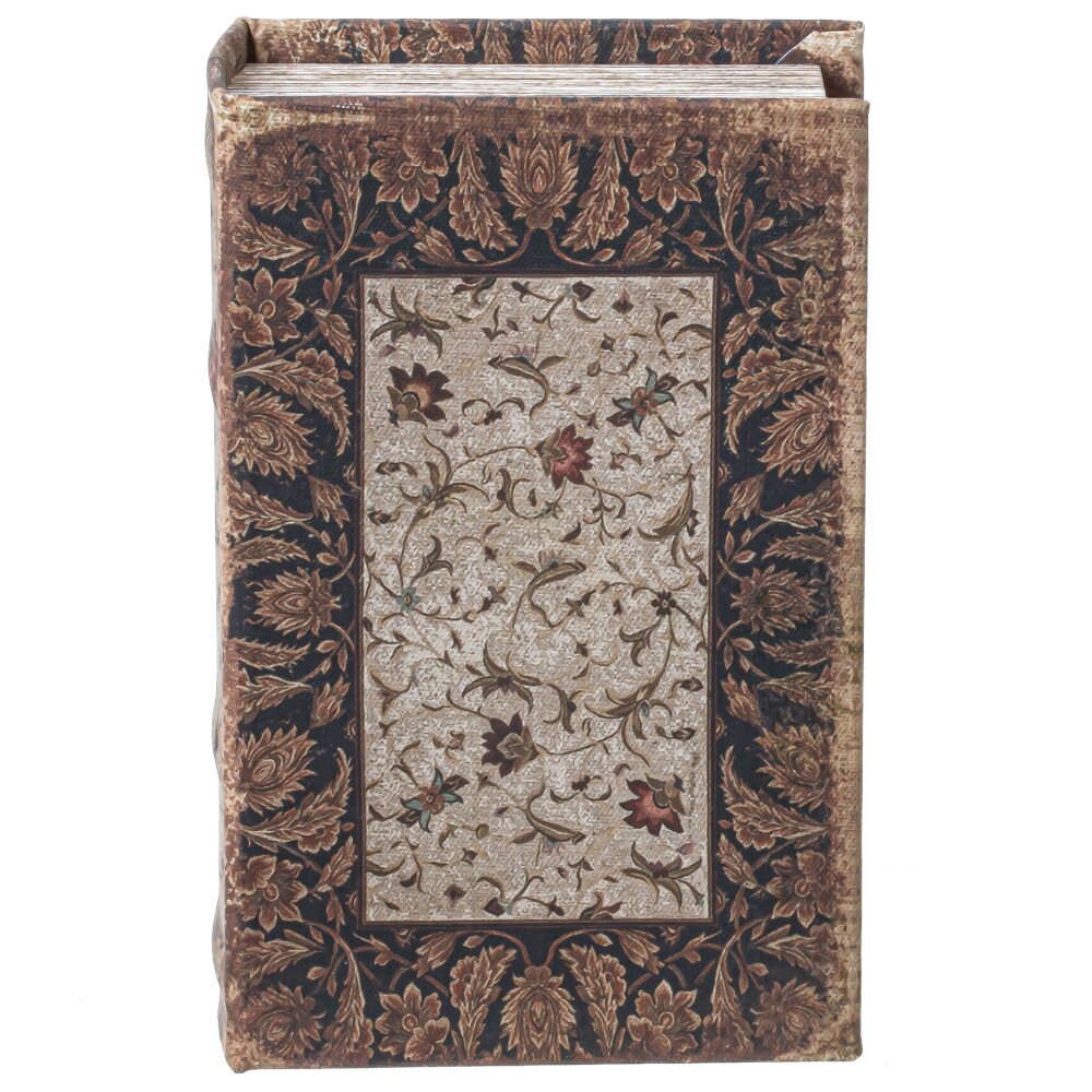 Шкатулка-книга, L10,5 W5 H17,5 см Шкатулка-книга, L10,5 W5 H17,5 см