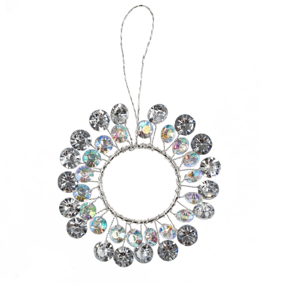 Изделие декоративное с подвесом, L9 W9 H1 см