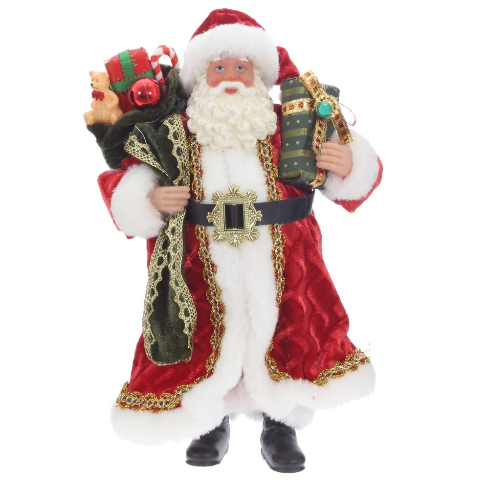 Дед Мороз, L15 W10 H25 см
