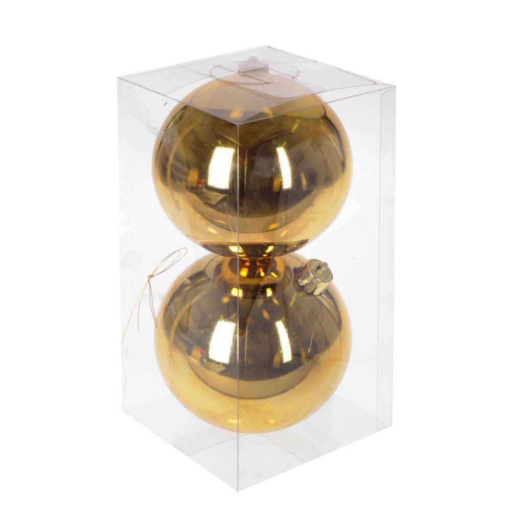 Набор из 2шт Украшение новогоднее Шар 