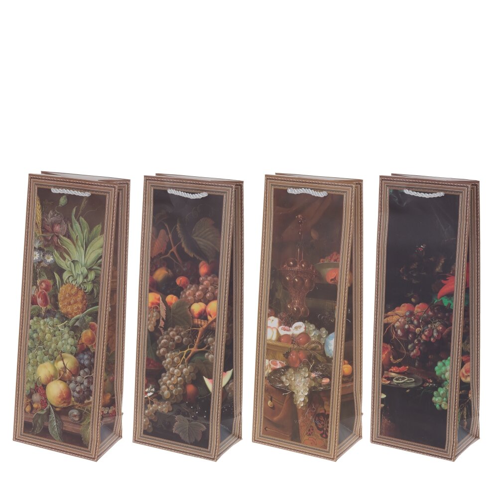 Пакет подарочный для бутылок (бумага 210г/м2, блок 12шт), L12,5 W8 H36 см, 4в. Пакет подарочный для бутылок (бумага 210г/м2, блок 12шт), L12,5 W8 H36 см, 4в.