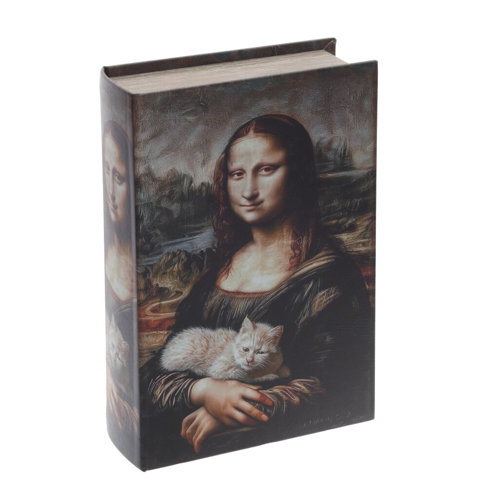Шкатулка-книга, L17,5 W6,5 H27 см