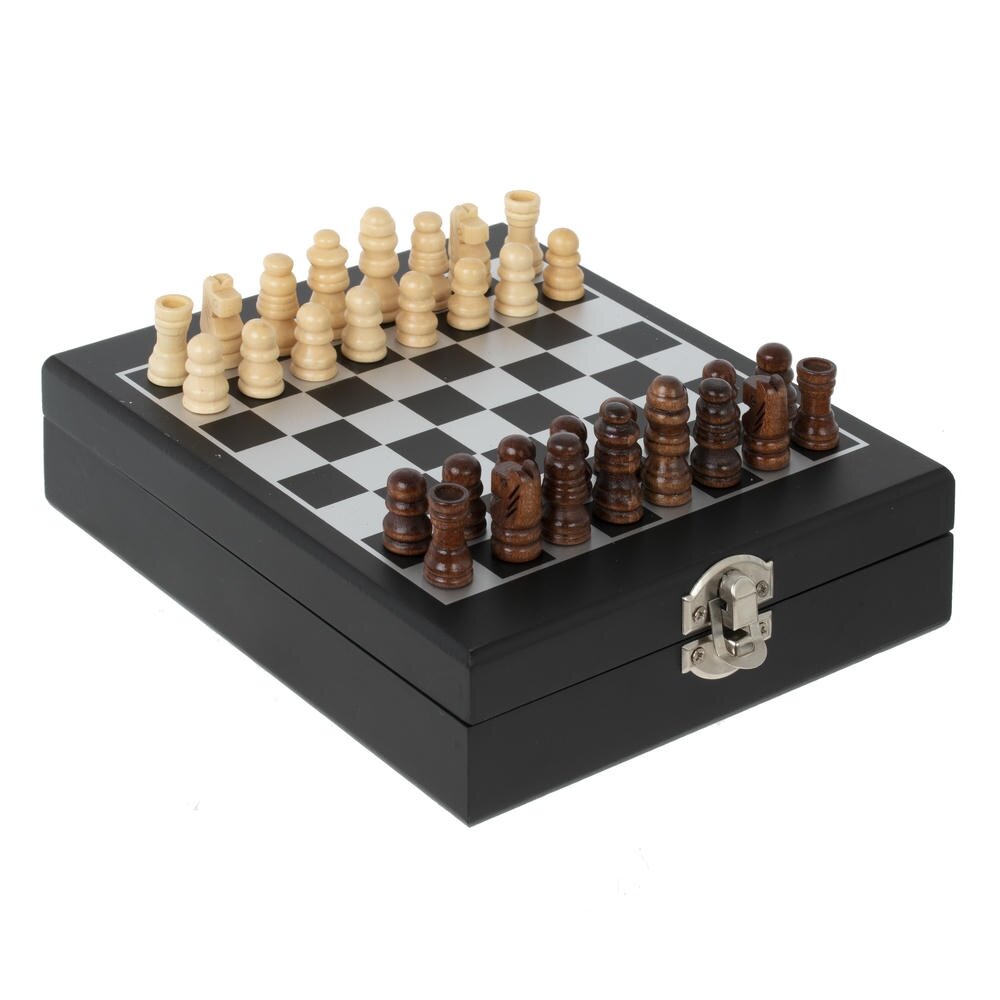 Шахматы и набор сомелье, 4 предм (штопор, пробка, кольцо, дозатор), L14,5 W17,5 H4,5 см Шахматы и набор сомелье, 4 предм (штопор, пробка, кольцо, дозатор), L14,5 W17,5 H4,5 см