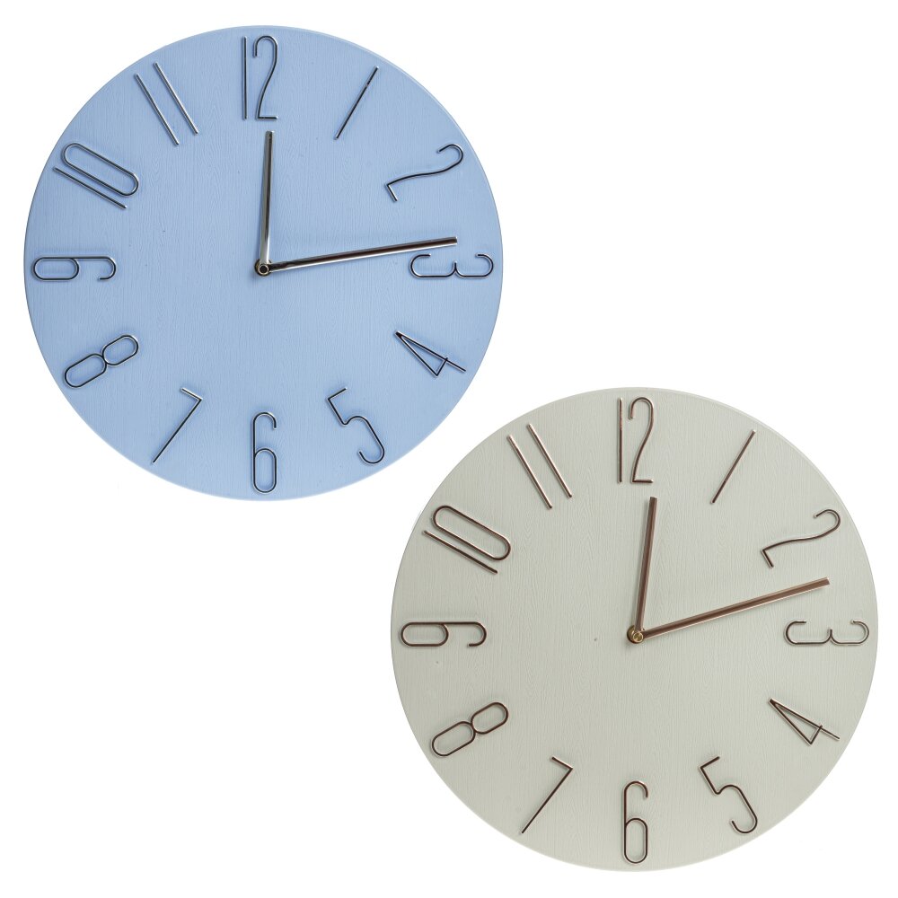 Часы настенные декоративные, L35,5 W2,5 H35,5 см, (1xАА не прилаг.), 2в.