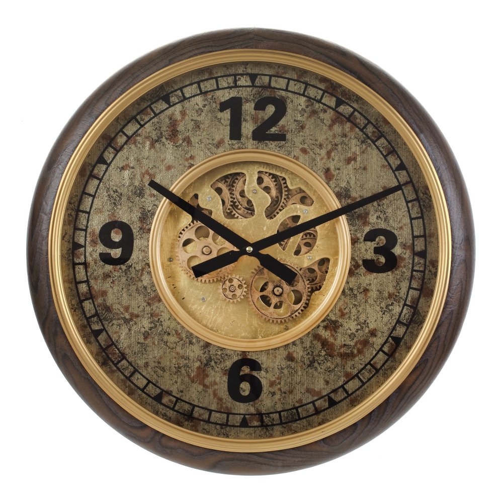 Часы настенные декоративные, L52 W7 H52 см, (3xАА не прилаг.)