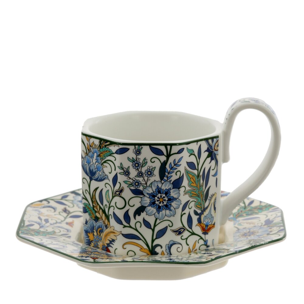 Чашка с блюдцем, 200 мл, L15 W15,5 H10 см Чашка с блюдцем, 200 мл, L15 W15,5 H10 см