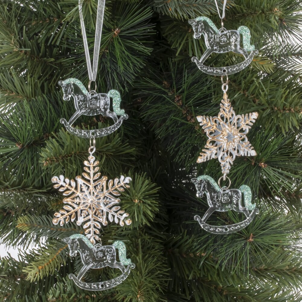 Украшение новогоднеe подвеска