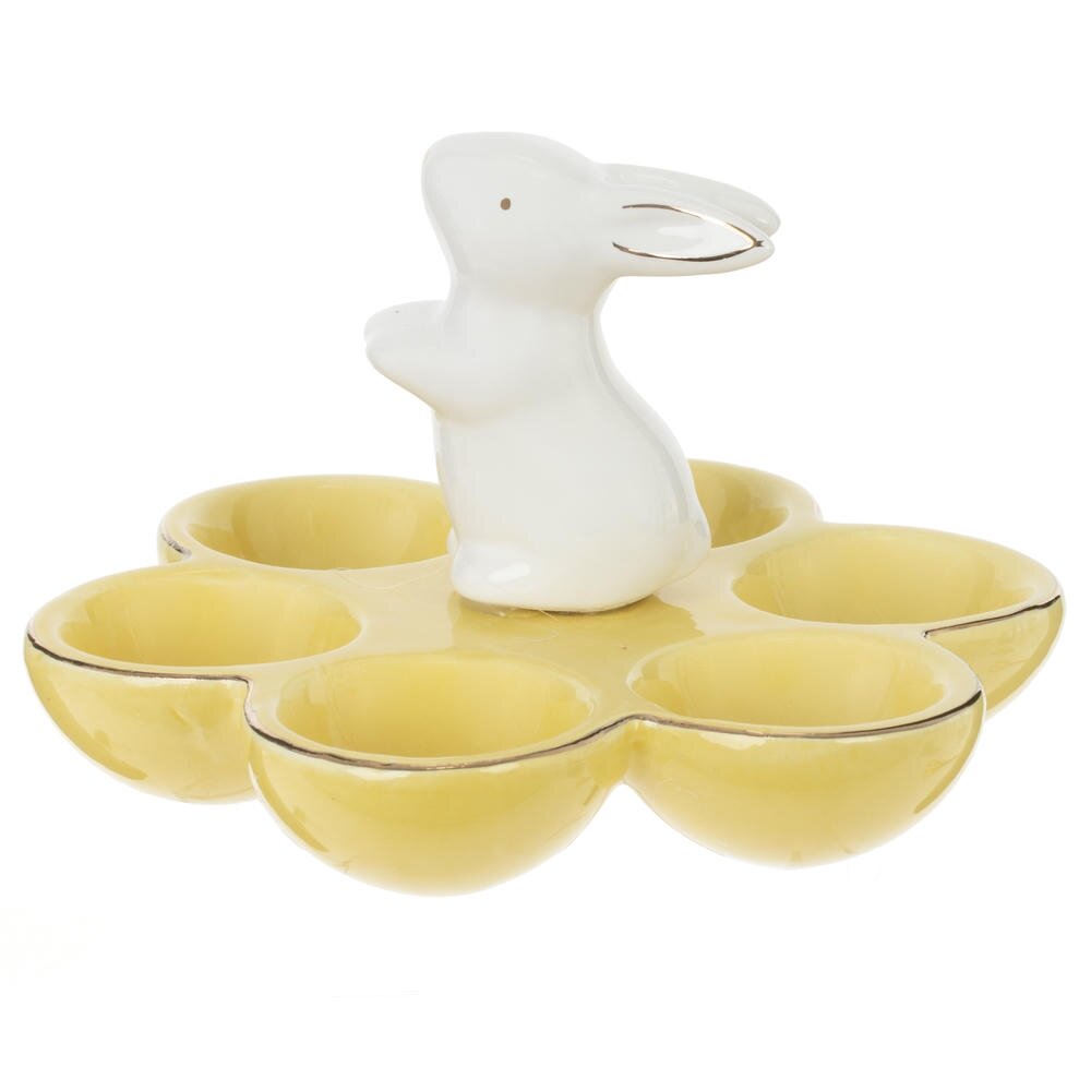 Тарелка для 6-ти яиц, L16 W16 H10 см Тарелка для 6-ти яиц, L16 W16 H10 см