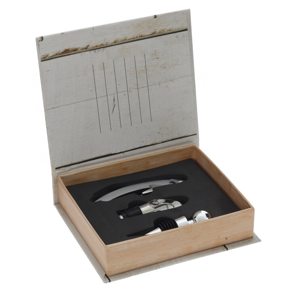 Набор для вина 3 предм., L14,5 W16,5 H4 см Набор для вина 3 предм., L14,5 W16,5 H4 см