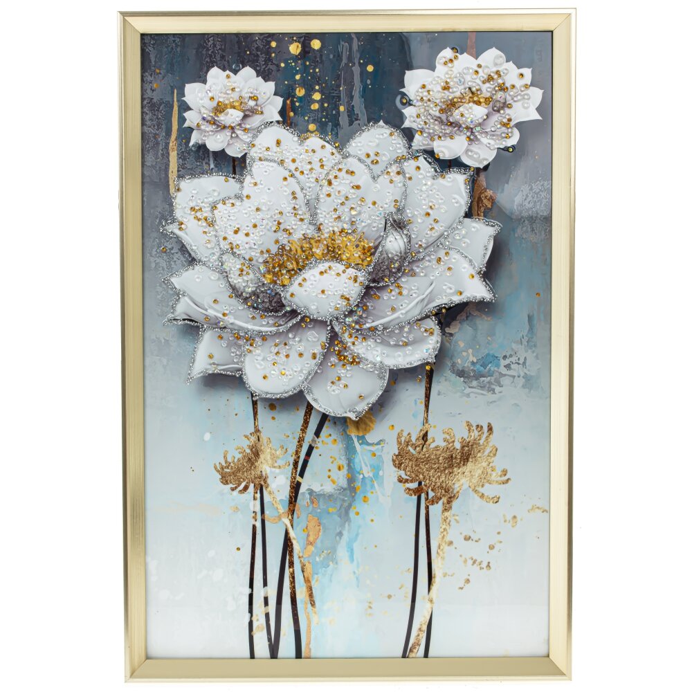 Панно с кристальным декором, L40,5 W2,5 H60,5 см