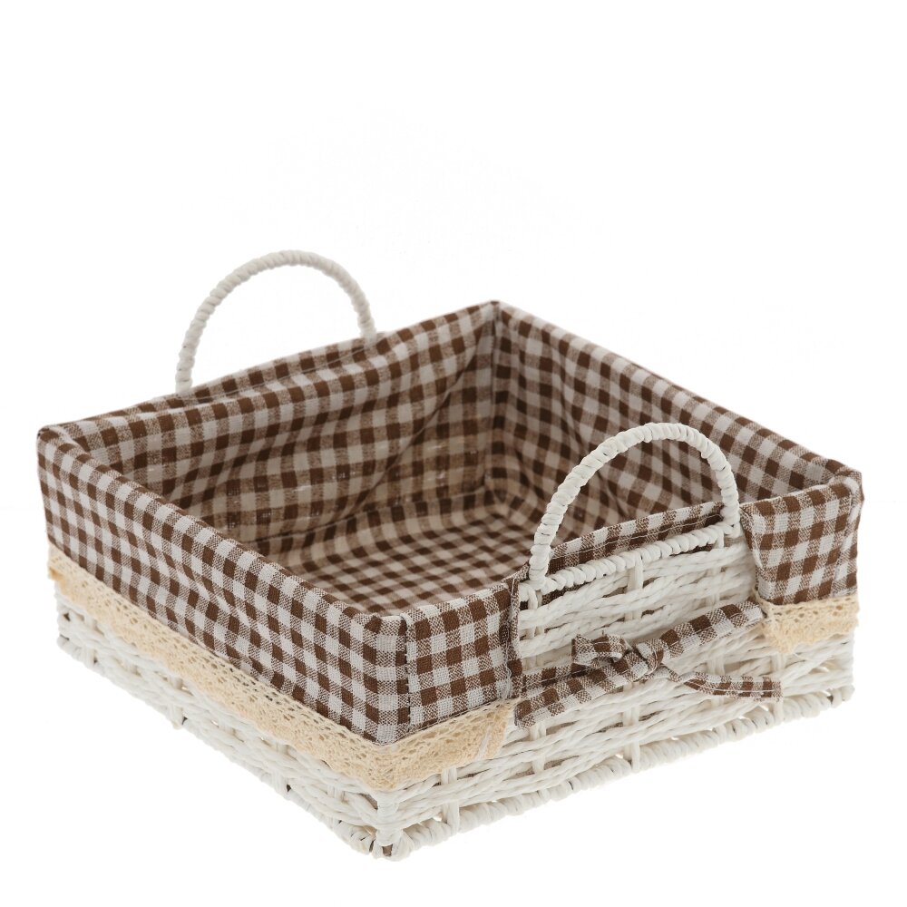 Корзина, L25 W25 H15/10 см