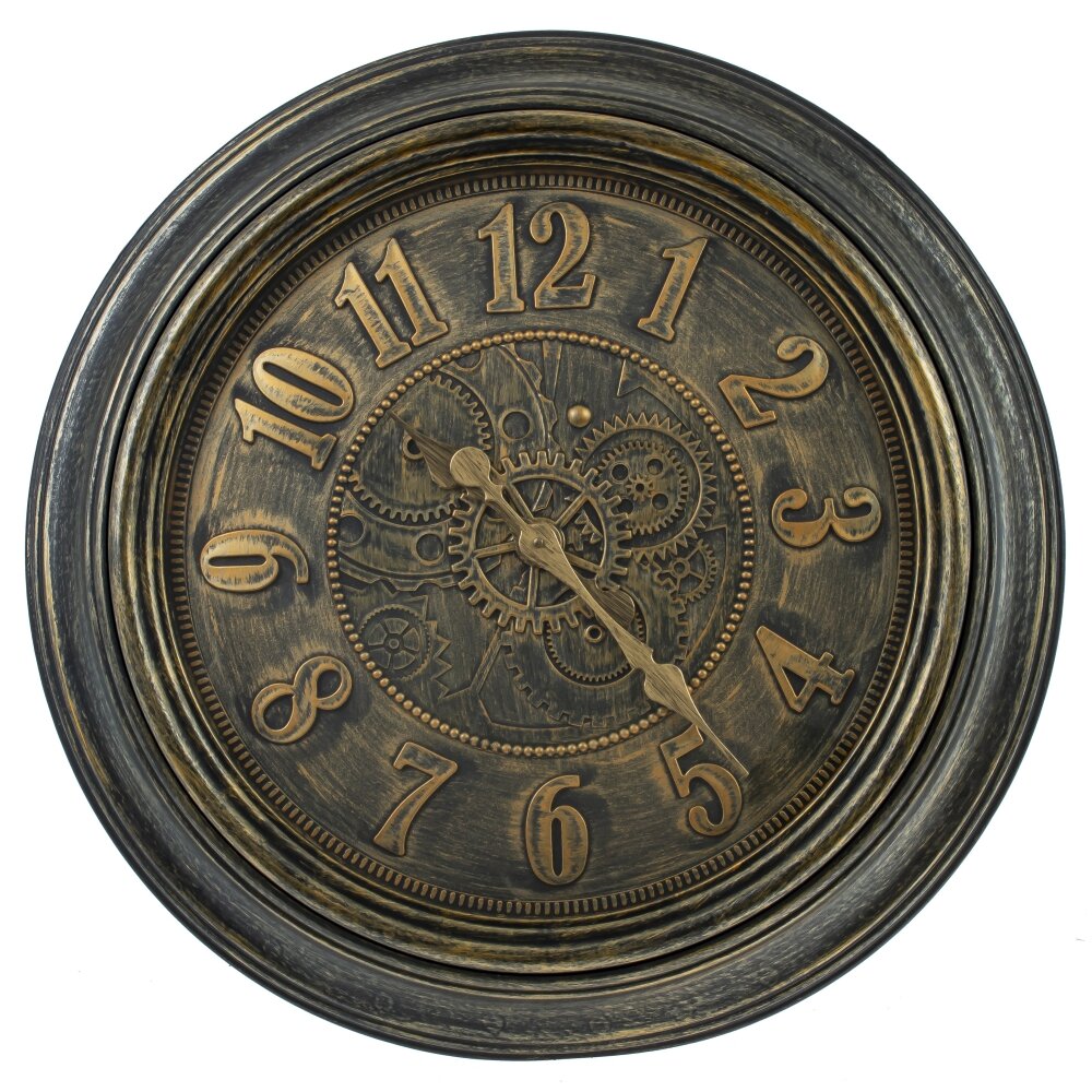 Часы настенные декоративные, L61 W6,5 H61 см, (1xАА не прилаг.)