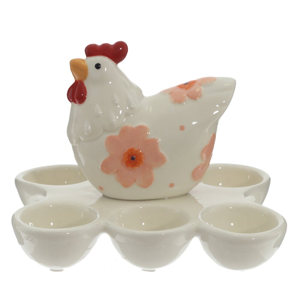 Подставка для 6-ти яиц, L15 W13 H12 см Подставка для 6-ти яиц, L15 W13 H12 см