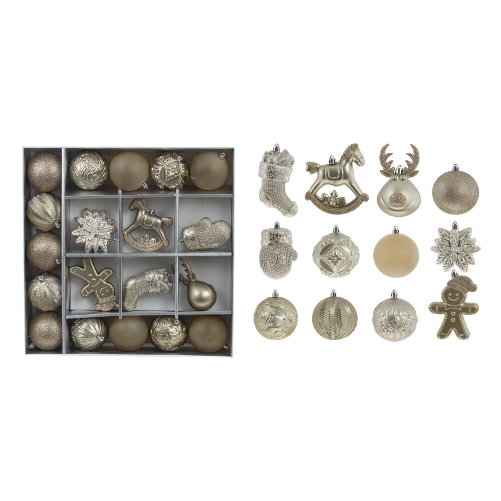 Набор из 20шт Украшение новогоднее 