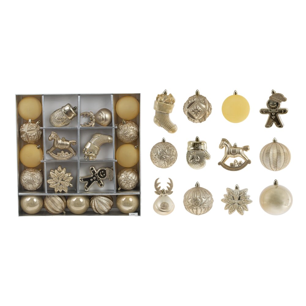 Набор из 20шт Украшение новогоднее 