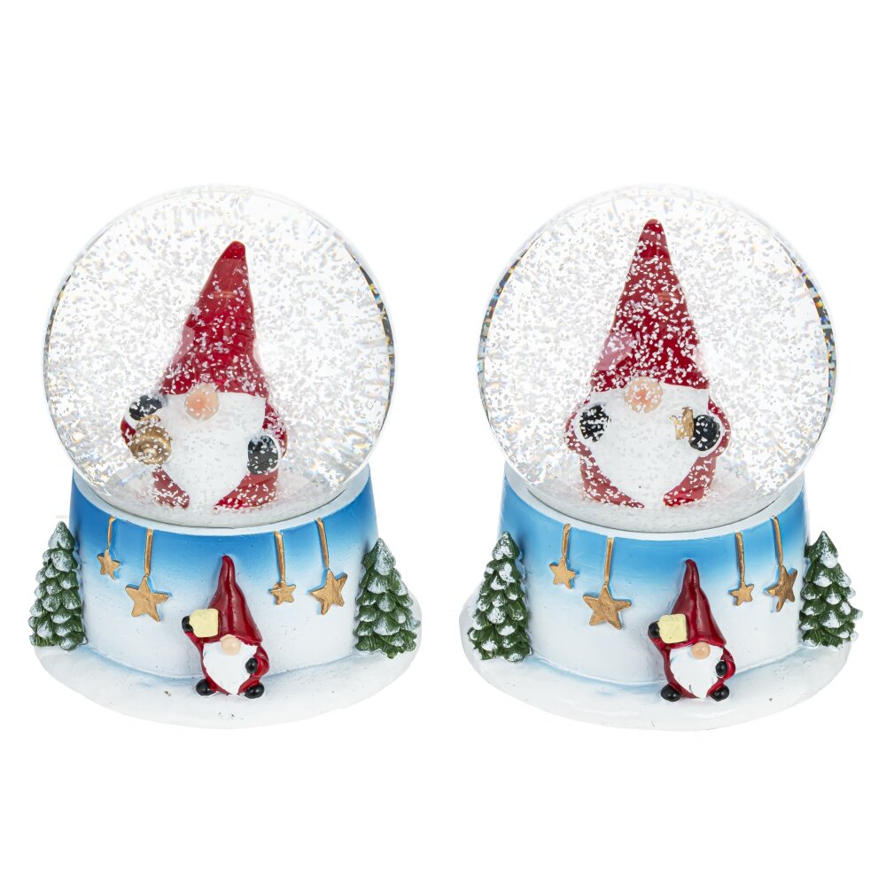 Фигурка декор в стекл шаре 