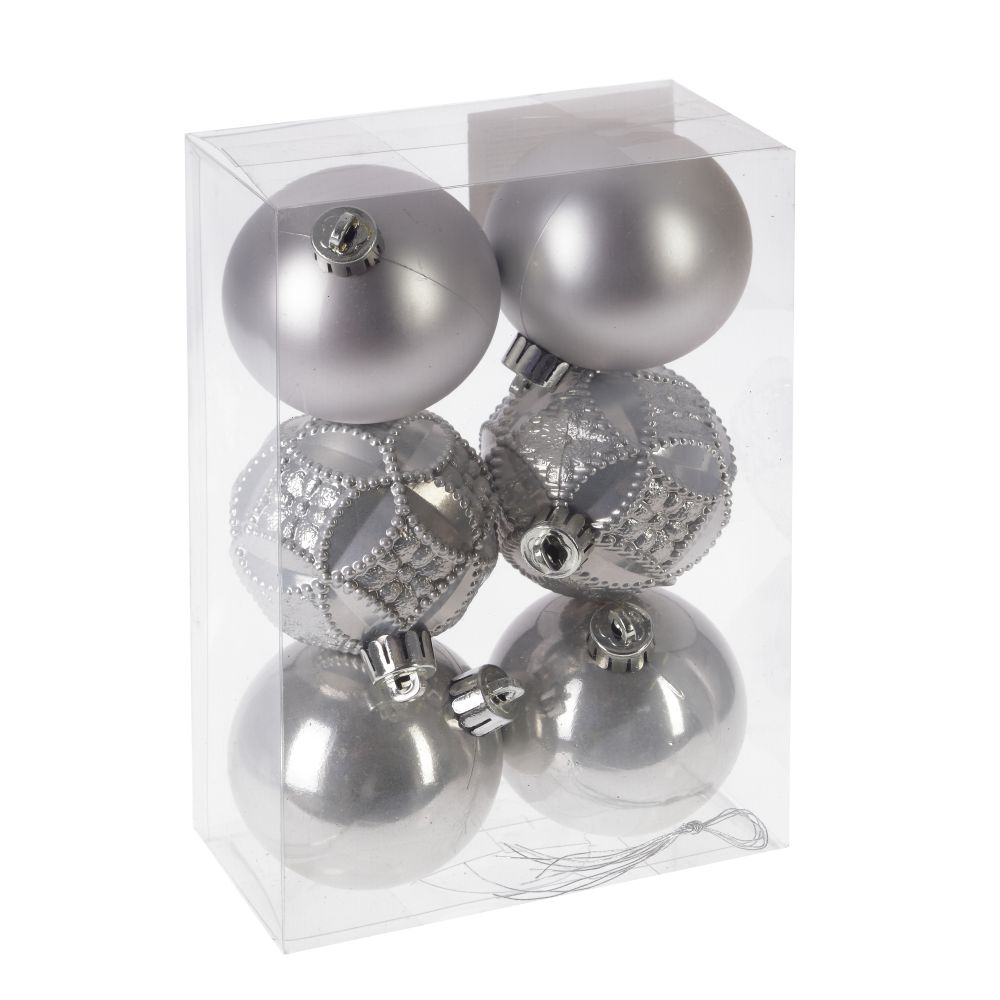 Набор из 6шт Украшение новогоднее Шар Набор из 6шт Украшение новогоднее Шар