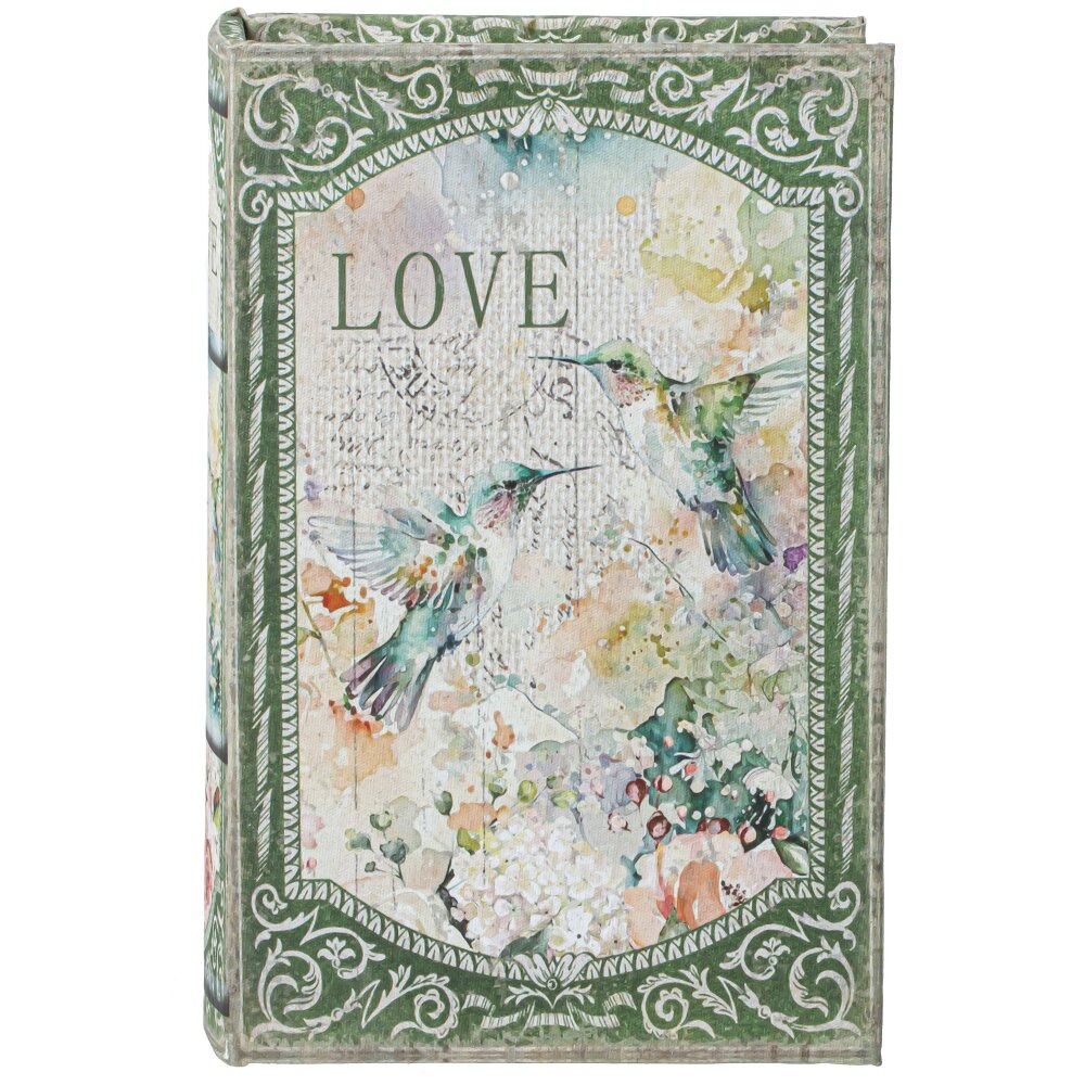 Шкатулка-книга с кодовым замком, L16 W5 H24 см Шкатулка-книга с кодовым замком, L16 W5 H24 см