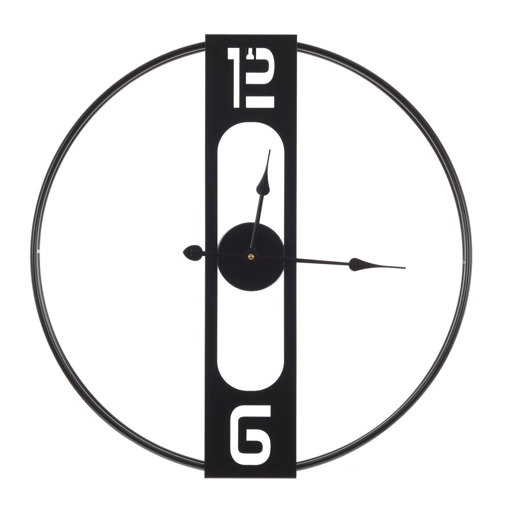 Часы настенные декоративные, L60 W6 H60 см, (1xАА не прилаг.)