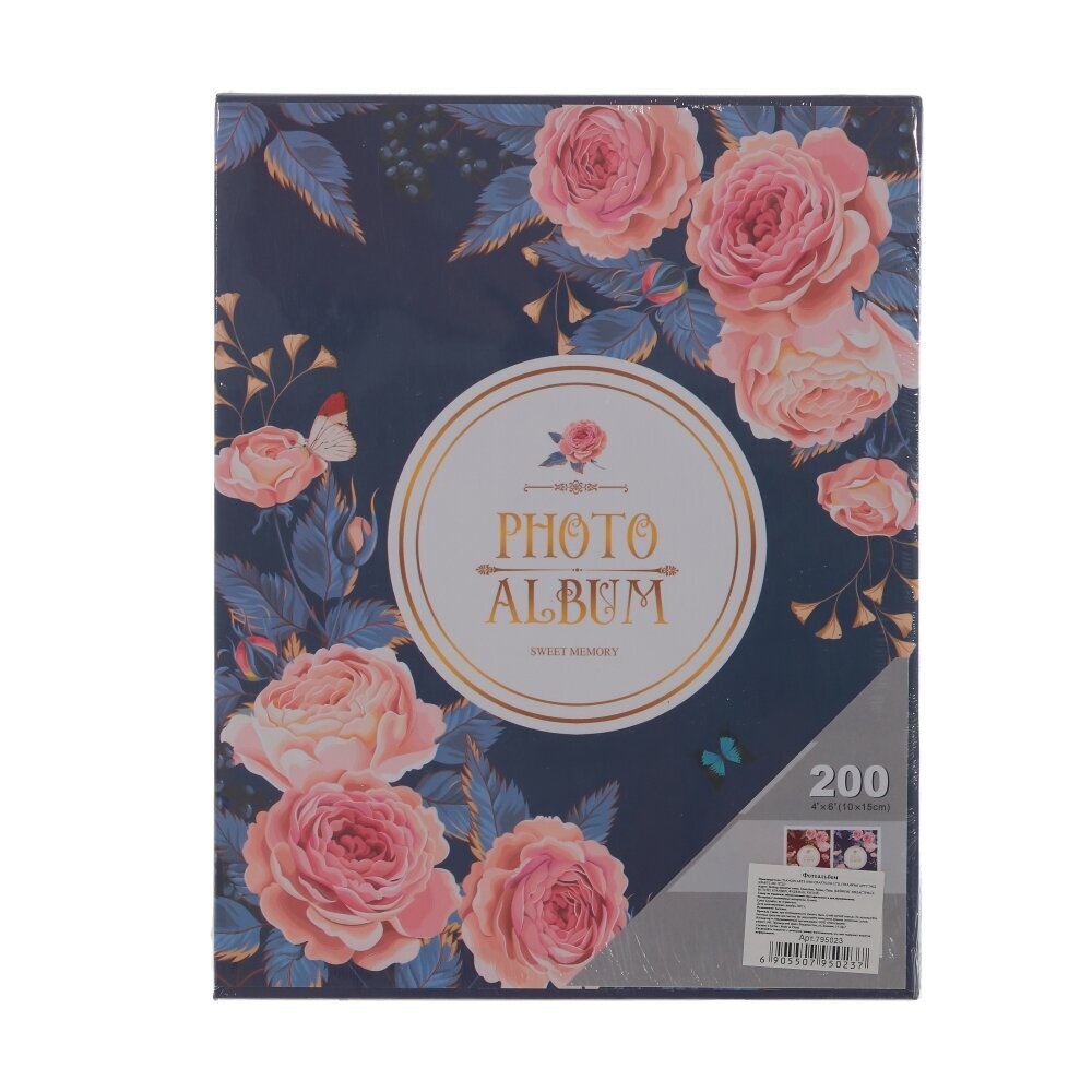 Фотоальбом для 200 фото 10*15, L21 W5,5 H26 см Фотоальбом для 200 фото 10*15, L21 W5,5 H26 см
