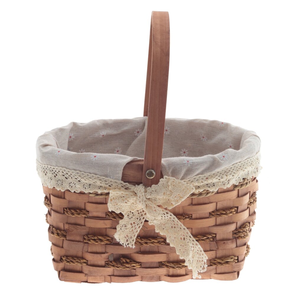 Корзина, L26 W19,5 H30/15 см