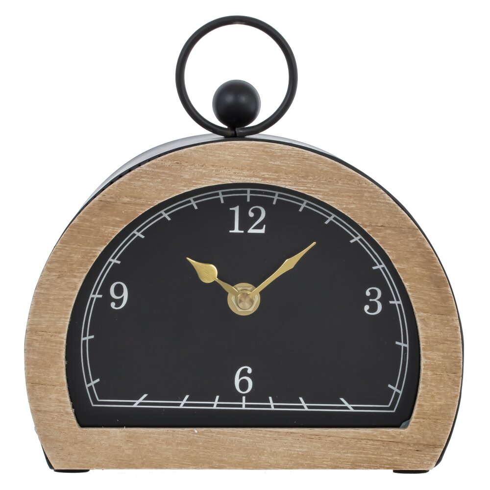 Часы настольные декоративные, L18 W5,5 H19 см, (1xАА не прилаг.)