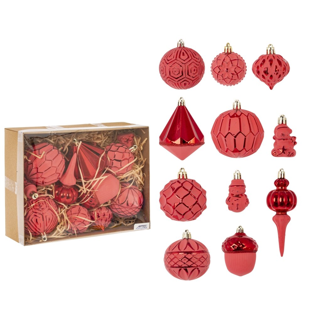 Набор из 12шт Украшение новогоднее 
