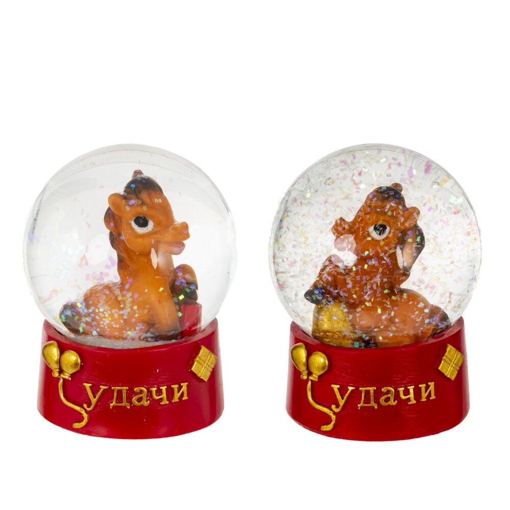 Фигурка декор в стекл шаре 