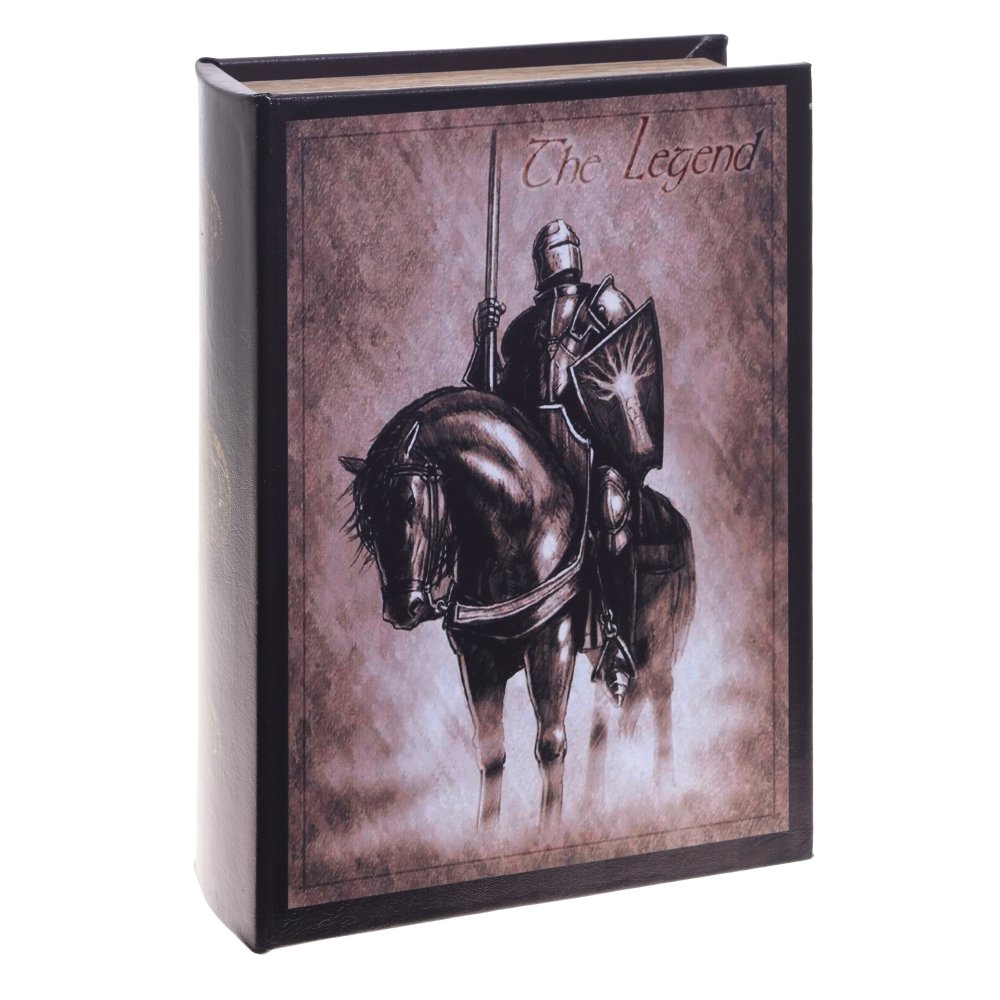 Шкатулка-книга с замком, L18 W7 H27 см