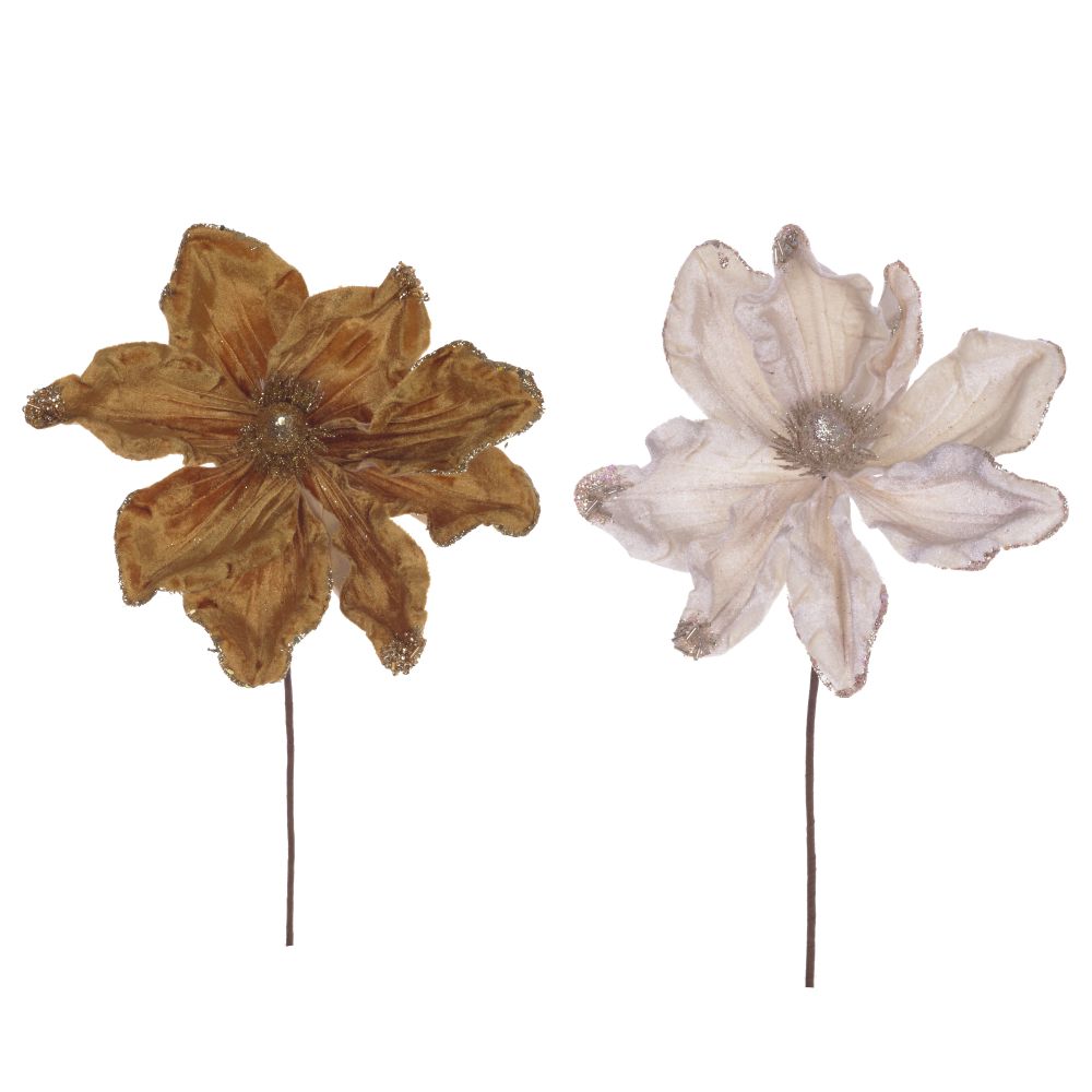 Цветок искусственный, L25 W25 H30 см, 2в.