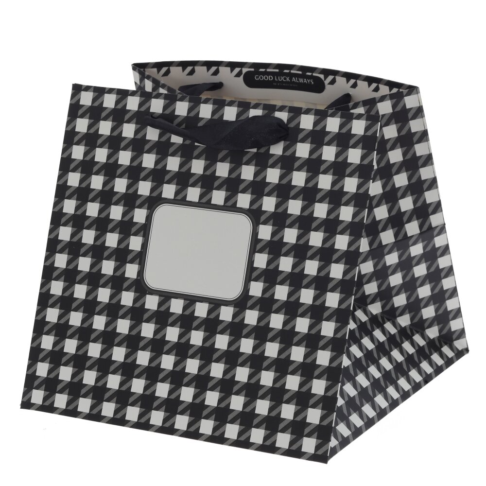 Пакет подарочный S (бумага 250г/м2, блок 10шт), L25 W25 H24 см Пакет подарочный S (бумага 250г/м2, блок 10шт), L25 W25 H24 см