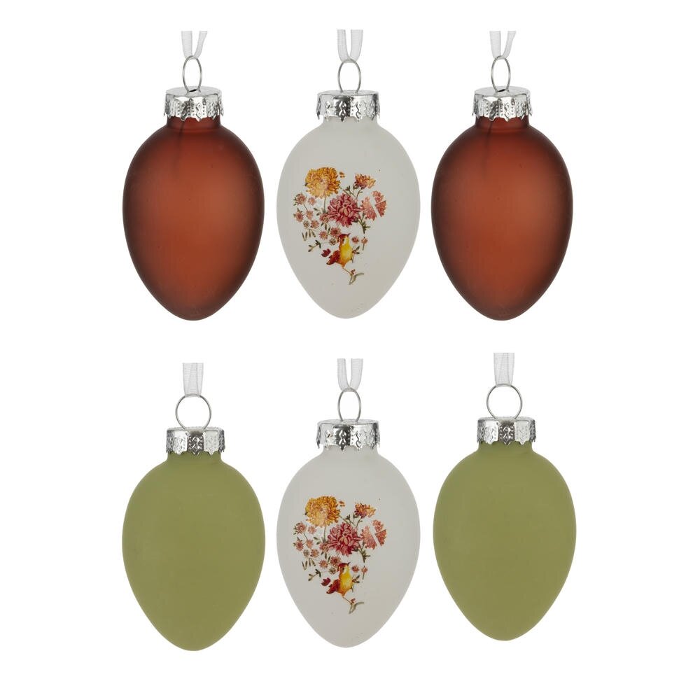 Набор из 6-ти изделий декоративных подвесных 