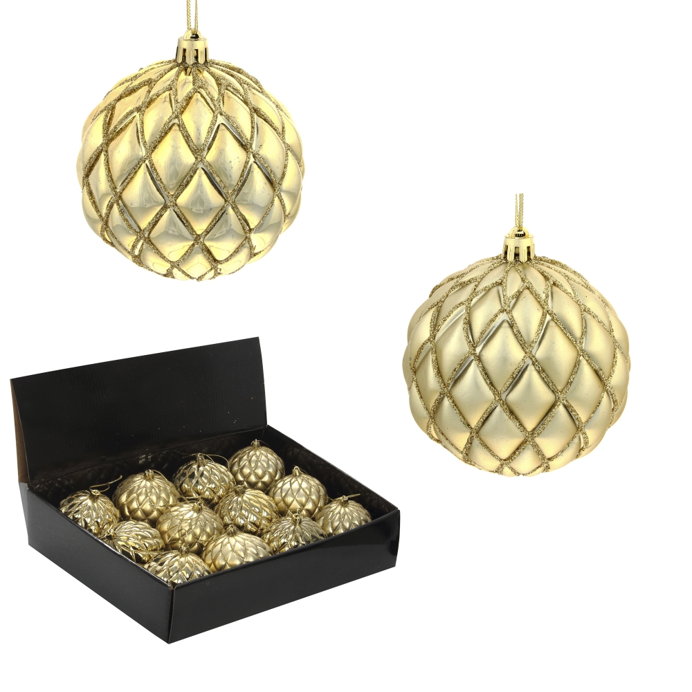 Набор из 12шт Украшение новогоднее Шар Набор из 12шт Украшение новогоднее Шар