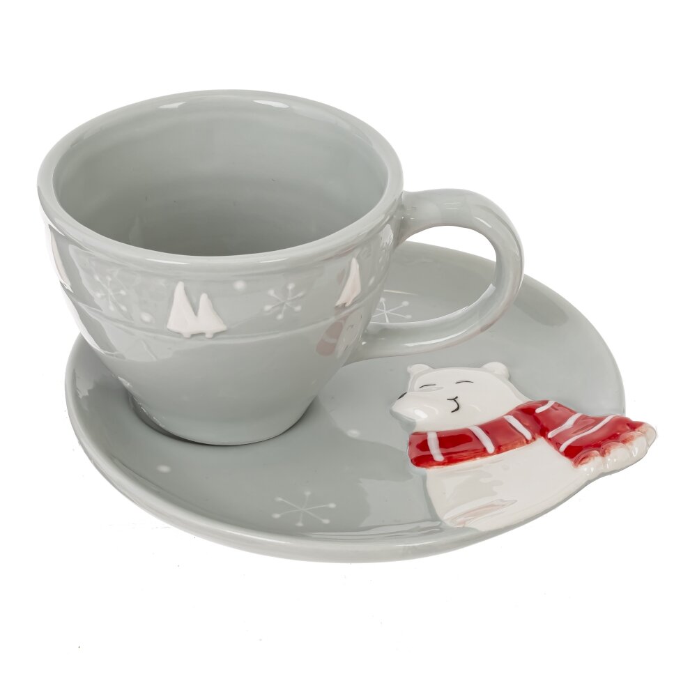Набор чашка с блюдцем 