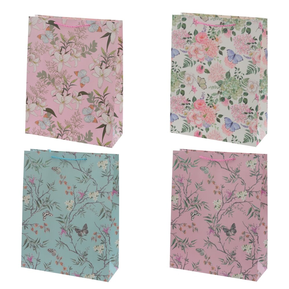 Пакет подарочный L (бумага 210г/м2, блок микс 12шт), L31 W12 H40 см, 4в. Пакет подарочный L (бумага 210г/м2, блок микс 12шт), L31 W12 H40 см, 4в.