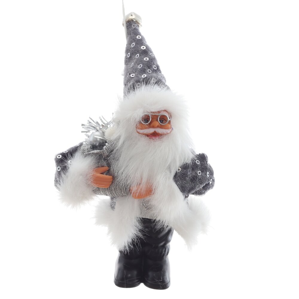 Дед Мороз подвесной, L10 W11 H13/13 см