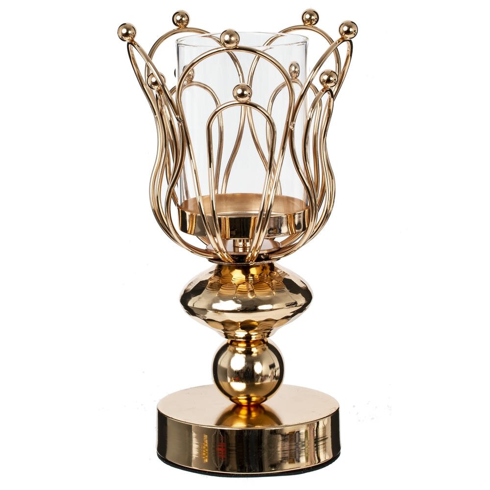 Подсвечник, L12 W12 H23,5 см