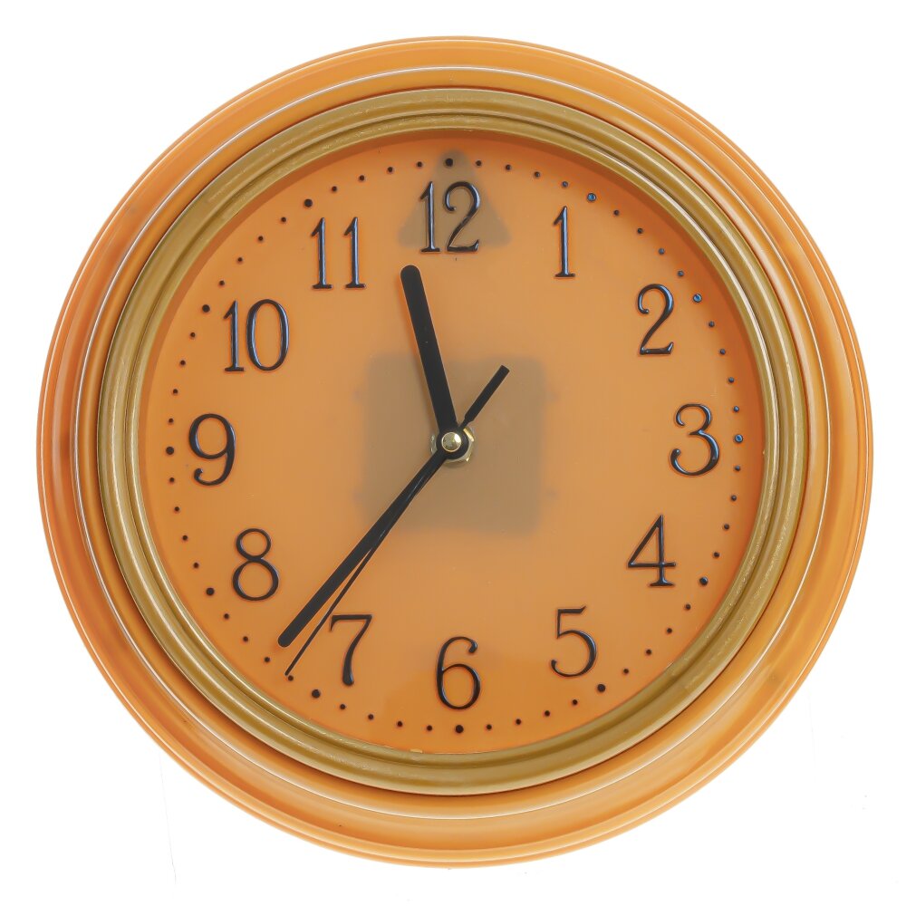 Часы настенные декоративные, L25 W4 H25 см, (1xАА не прилаг.)