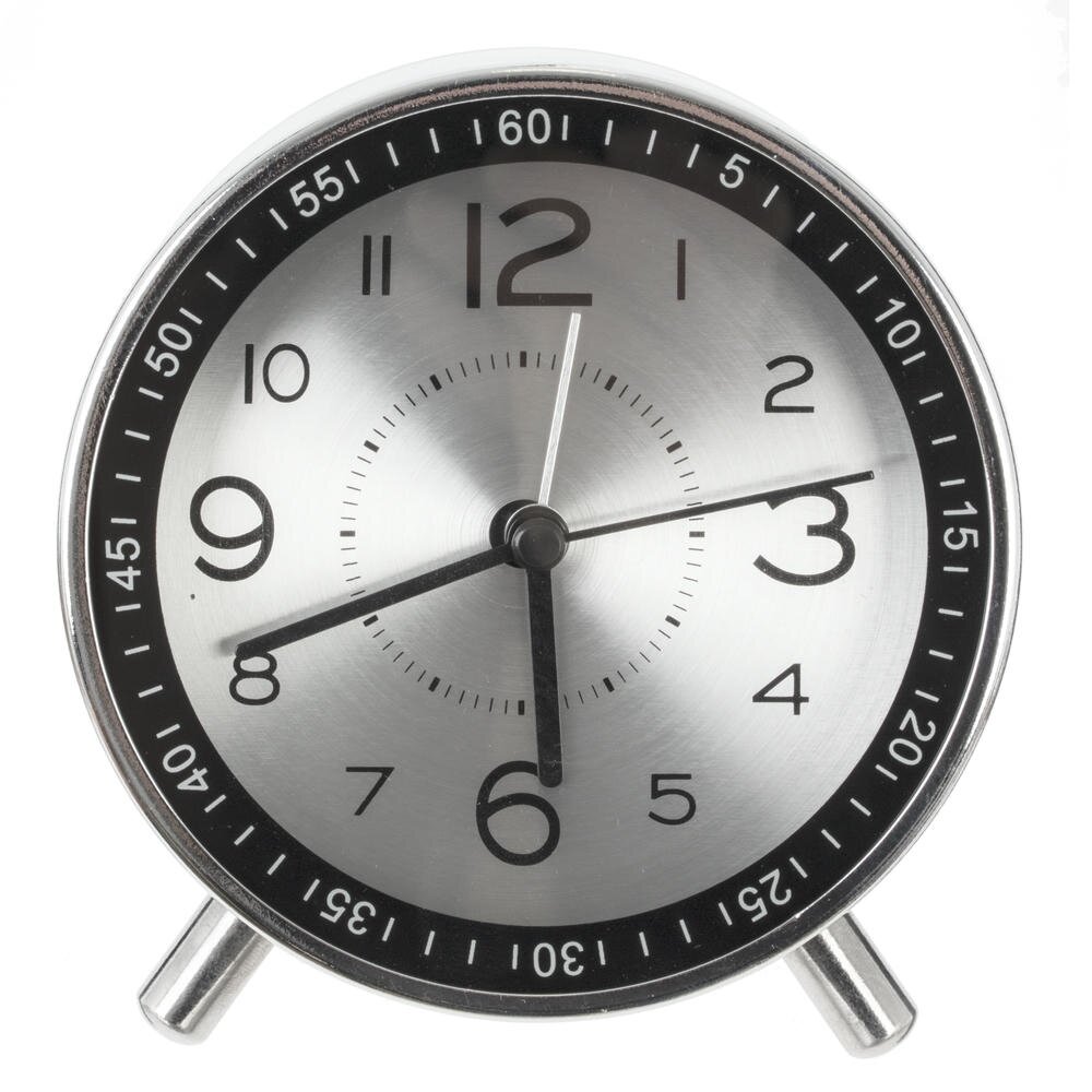 Будильник (2xАА н/п), L11 W5 H12 см